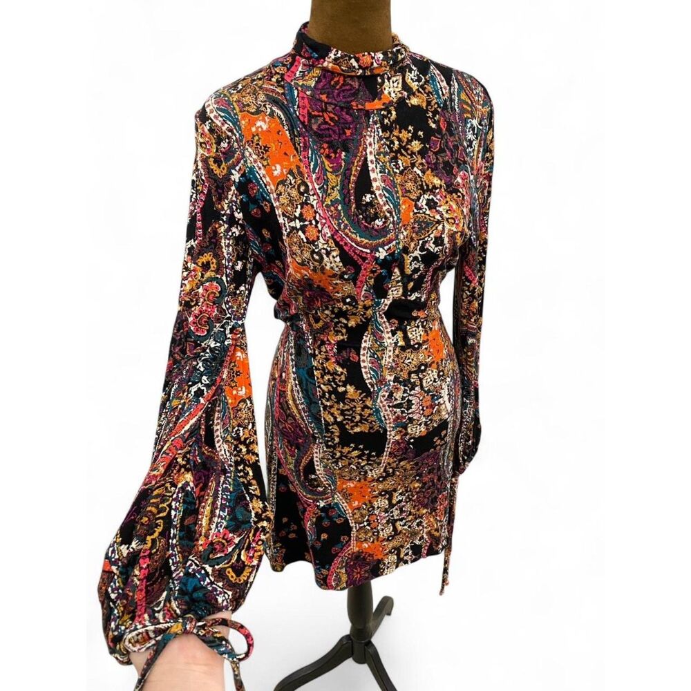 Free people Paisley Mini Dress